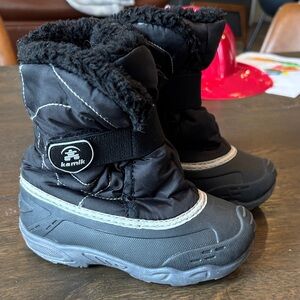 Kamik Black Snow Boots Snowbug 2 -10c
